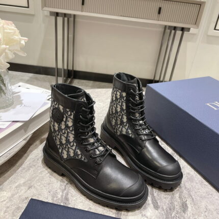 Dior Oblique Print stitching Snow boots size: 35-39 （40, 41can be customized）note shoes size when you fill shipping address