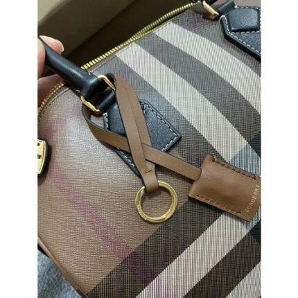 Burberry Bowling Bag-30*15*21CM